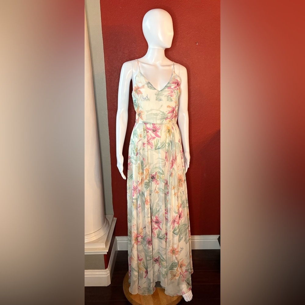 Yumi Kim- Peace and Love Maxi Dress in Spring Fling Print. Size XS - Picture 5 of 13
